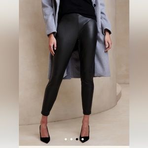 Banana Republic faux leather leggings